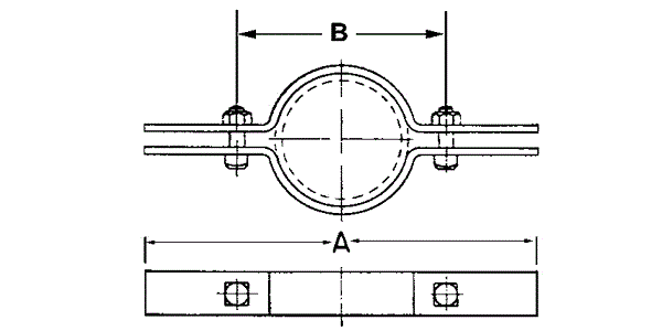 Riser Clamp-dimension